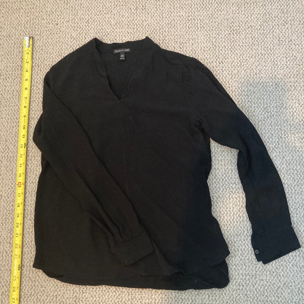Eileen Fisher Silk (crepe) blouse